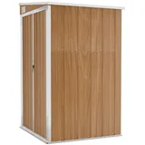 vidaXL Geräteschrank 1 x 1 m Braun