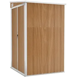 vidaXL Geräteschrank 1 x 1 m Braun