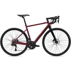 E-Bike Rennrad E-EDR - E-EDR AF Shimano 105 Di2 2×12S rot, EINHEITSFARBE, L