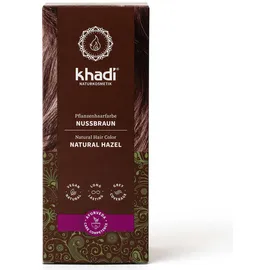 Khadi Pflanzenhaarfarbe nussbraun 100 g