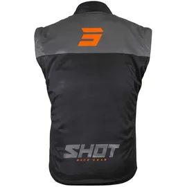 Shot Bodywarmer Lite Black/Orange L