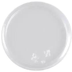 1000x Deckel ohne Kreuzstanzung, PET, klar, für 70,3 mm