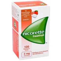 Nicorette 2 mg freshfruit Kaugummi