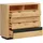 petits-meubles Glenn 116 x 101 x 42 cm Schwarz