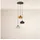 s.luce Cruet 3-flg. Ø 28 cm rund mehrfarbig Glas