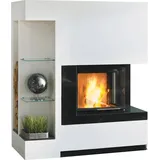 Marmorkamin 1/225.0 8 kW - Nero-Assoluto - Radiante 550/20/57-66.29 H ECOplus - rechts offen