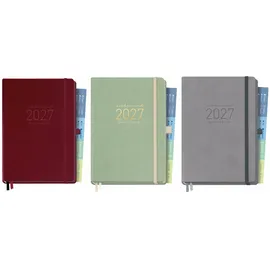 Häfft Chäff-Timer Deluxe 26/27 17 Monate A5 sort.(3) Kalender