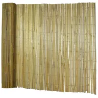 KARAT Bambus Sichtschutzzaun "Brasil" - Natur - Gespaltenes Bambusrohr / 150 x 300 cm