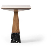 JVmoebel Beistelltisch Holz Beisteltisch Design Modern Tisch Wohnzimmer Kaffeetisch (1-St., Beisteltisch), Made in Europa braun