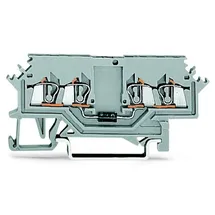 WAGO 279-623/281-410 Diodenklemme 4mm Zugfeder Grau
