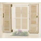 Weka Fensterladen 2-seitig für Fenster 69 x 91 cm