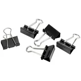 GOWI Foldbackklammern schwarz 3,2 cm, 12 St.