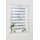 K-HOME Doppelrollo Denia 40 x 200 cm Blume/Petrol-Grau