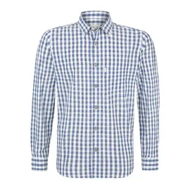 Stockerpoint Trachtenhemd Marco in blau | Gr.: 3XL