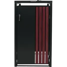 MCW Mülltonnenverkleidung MCW-O67 122 x 68 x 84 cm anthrazit