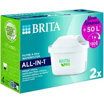 Brita Maxtra Pro Silber/Schwarz 2 St.
