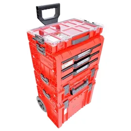 QBRICK Pro Drawer 3 Werkzeugkoffer 13,5 l rot 45 x 31 x 24 cm