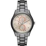 Giorgio Armani ARMANI EXCHANGE Armbanduhren grau (anthrazit) Herren Quarzuhr, Armbanduhr, Herrenuhr, analog, Edelstahlarmband