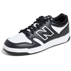 New Balance BB480L Herren Weite E Schwarz/Weiß 45 1/2