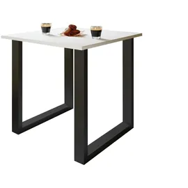 VCM Xona U 80 x 76 x 50 cm weiß