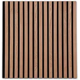 Karat Akustikpaneel für Angenehme Raumakustik in Holzoptik 60 x 60 cm Red Oak