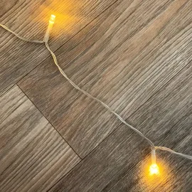 Mojawo Lichtervorhang LED 8 m warmweiß