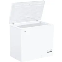 Haier Gefriertruhe HCE200C 84,5 cm hoch, 91,5 cm breit, Kompakte Größe: Flexibel einsetzbar, silberfarben