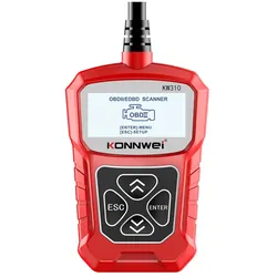 KONNWEI KW310 Universal-Autoscanner Professioneller Automotive-Codeleser Fahrzeug-CAN-Diagnosescan rot