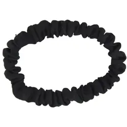 BACHCA Silk scrunchies black 2 Stück