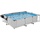 EXIT TOYS Soft Grey Pool 300 x 200 x 65 cm inkl. Filterpumpe und Abdeckung