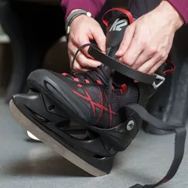 K2 Skates Herren Schlittschuhe F.I.T. ICE, black - red, 25G0410.1.1.075