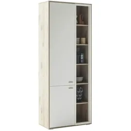 Uno Vitrine Santerno 78 x 37 x 197 cm Mehrfarbig