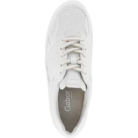 Gabor 86.565 Damen Low Weiß 40,5