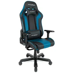 DXRacer Gaming Stuhl King Serie, Größe XL, OH-KA99-NB Kunstleder blau