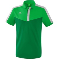 Erima Squad Poloshirt (1112019), fern green/smaragd/silver Grey S