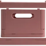 Exacompta The Smart Case klappbare Midi-Box A5 4-tlg. altrosa