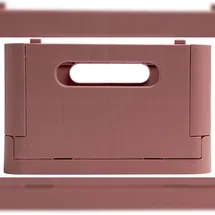 Exacompta The Smart Case klappbare Midi-Box A5 4-tlg. altrosa