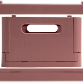 Exacompta The Smart Case klappbare Midi-Box A5 4-tlg. altrosa