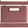 Exacompta The Smart Case klappbare Midi-Box A5 4-tlg. altrosa