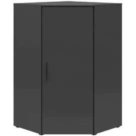 mömax Eckkommode Multistauraum Graphitfarben