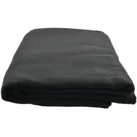Europalms Molton schwarz 300x100cm
