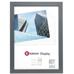 kokoon Display Bilderrahmen »Zürich« A4 grau, 21x29.7x2 cm