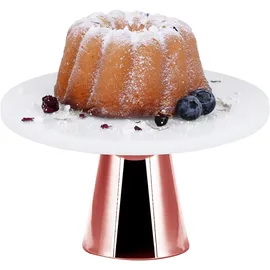 Echtwerk Tortenplatte aus Marmor, (Kupfer, 22 cm