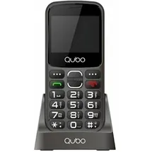 Qubo Mobiltelefon, Dual SIM, Schwarz, Seniorenfreundlich