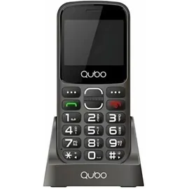 Qubo Mobiltelefon, Dual SIM, Schwarz, Seniorenfreundlich