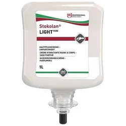 Sc Johnson Professional Hautpflegecreme Stokolan® Light PURE 1l duft-/farbstofffrei Kartusche