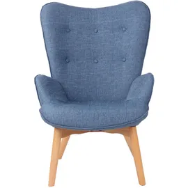 CLP Lounger Durham Stoff Blau,