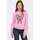 Only Weihnachtssweatshirt Sweatshirt Bonbon Print: Candy Rosa S