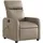 vidaXL Massagesessel 89,5 x 95,5 x 0 cm Cappuccino-Braun elektrisch