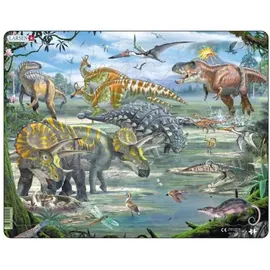 Larsen / Raute Media Puzzle - Dinosaurier